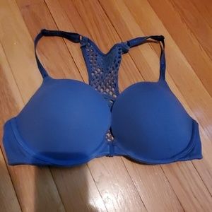 Victoria secret crochet back bra